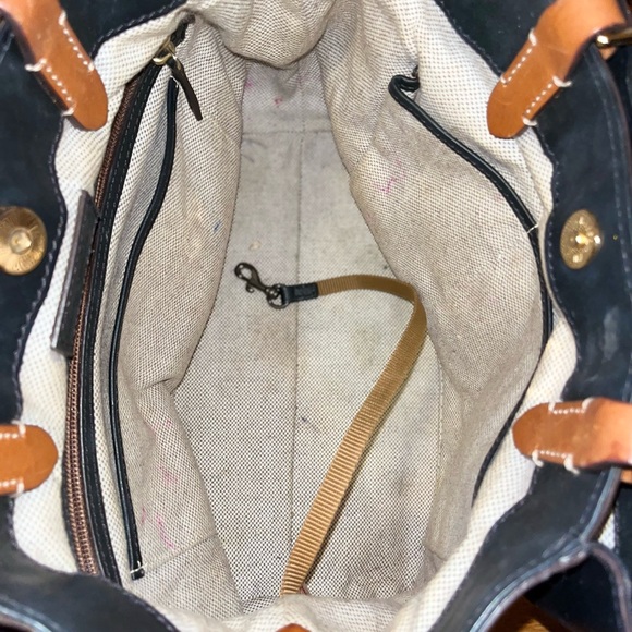 Dooney & bourke black leather bag - Picture 12 of 15